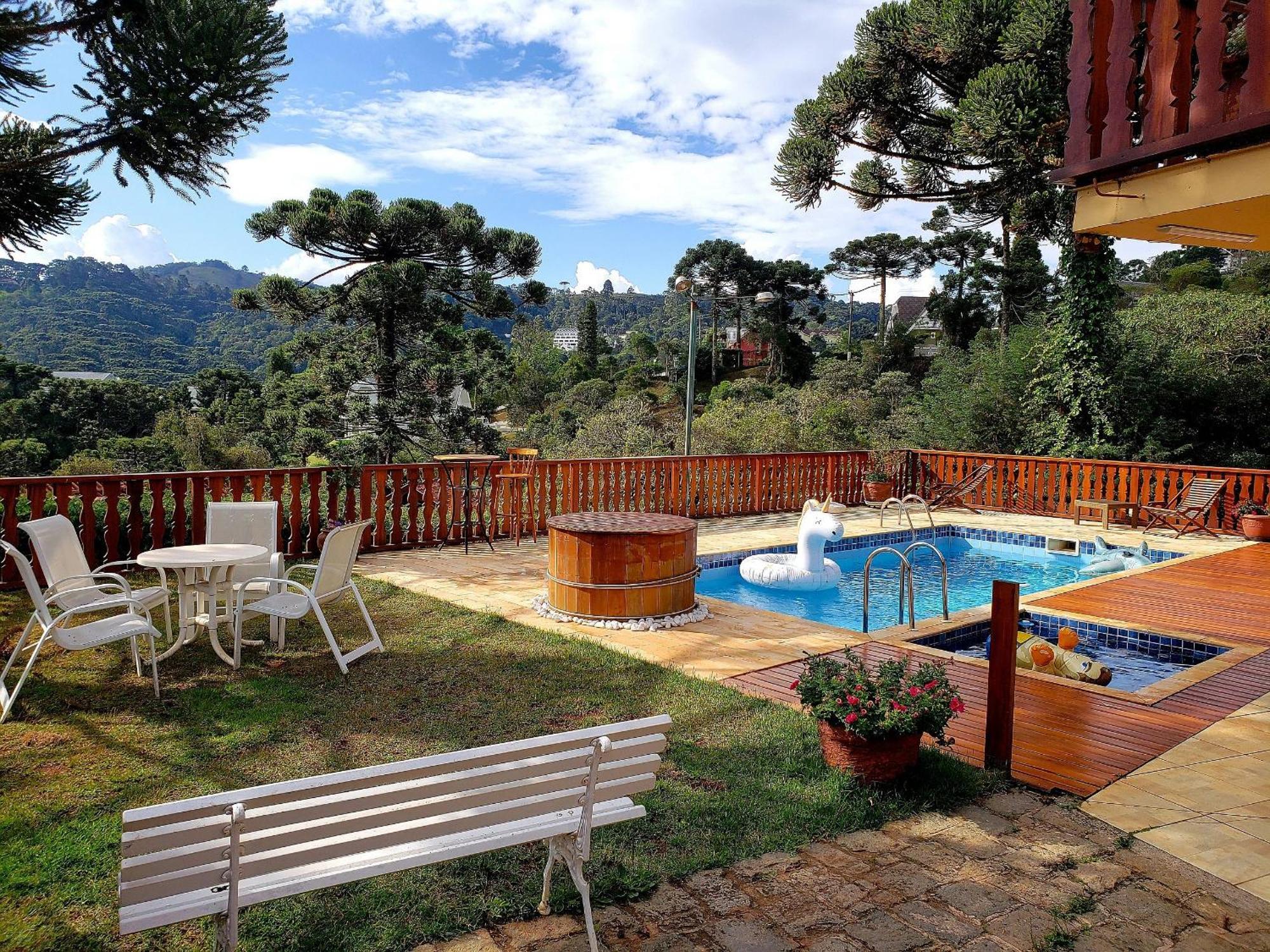 Mansao Austriaca Guesthouse Campos do Jordao Exterior photo